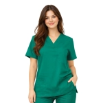 Bluza chirurgiczna bawełna 100% zielona roz. 3XL